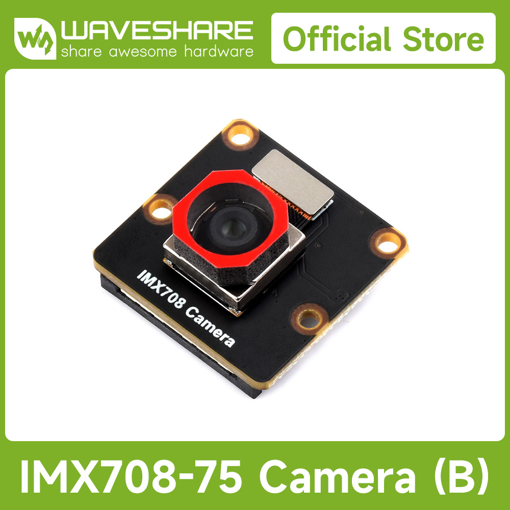 Raspberry Pi Global Shutter Camera Imx296 - Waveshare IMX708 12MP High Resolution Autofocus