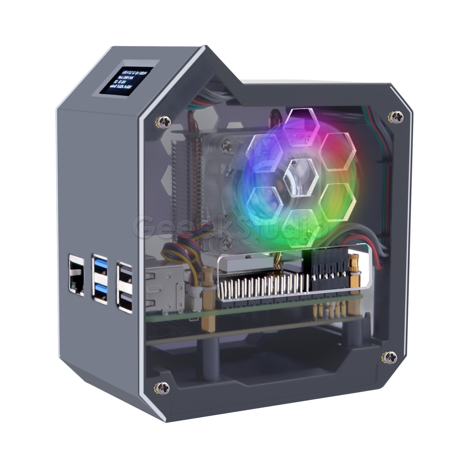 Raspberry Pi Kit - N07 Minitower NVMe NAS Kit For