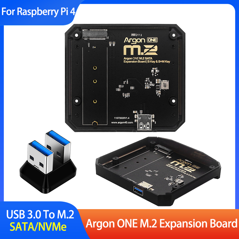 Argon ONE M.2 Expansion Board  - Raspberry Pi 4 review and price