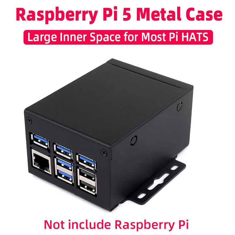 Raspberry Pi 5 Metal Case Indu - Pi 5 Case review and price