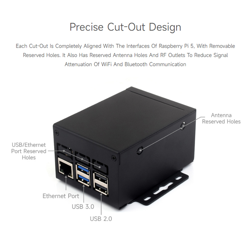 Raspberry Pi 5 Metal Case Indu - Pi 5 Case review and price