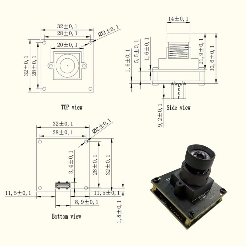 1/1.8 IMX678 4K 60FPS USB3.0 8 - Pi Camera Module review and price