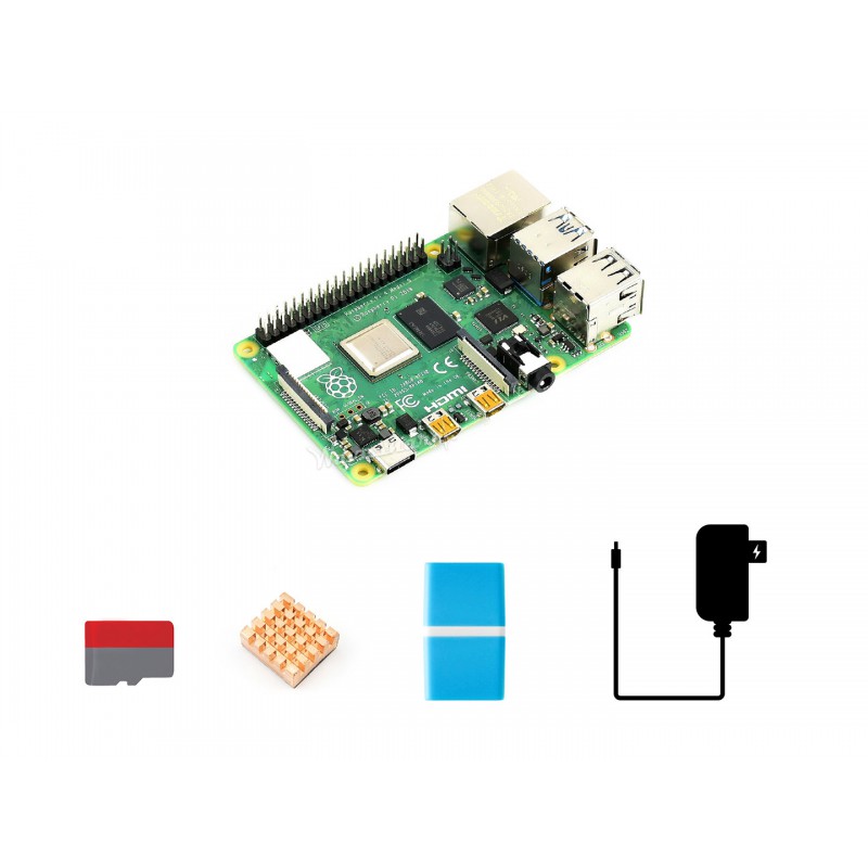 Raspberry Pi 4 Model B Starter - Raspberry Pi Kit review and price
