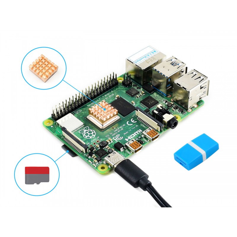 Raspberry Pi 4 Model B Starter - Raspberry Pi Kit review and price