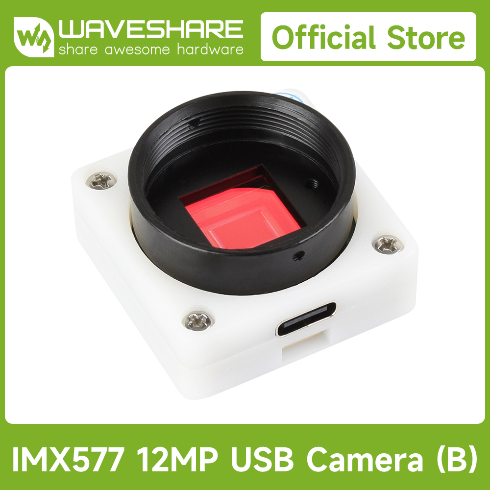 Waveshare IMX577 12MP USB Came - Raspberry Pi Global Shutter Camera Imx296 review and price