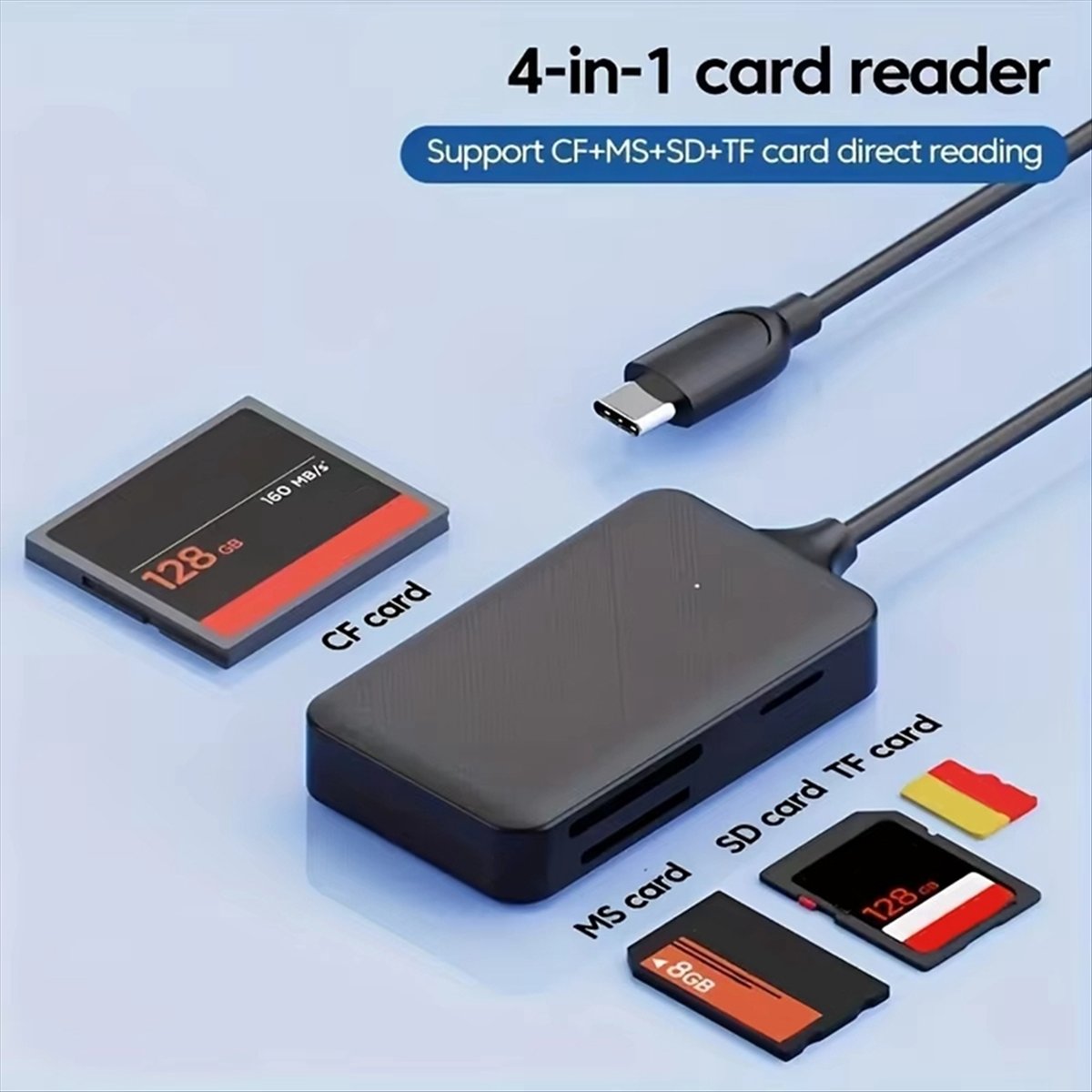 (A60I] 4-in-1 Card Reader Type - Micro Sd Card review and price